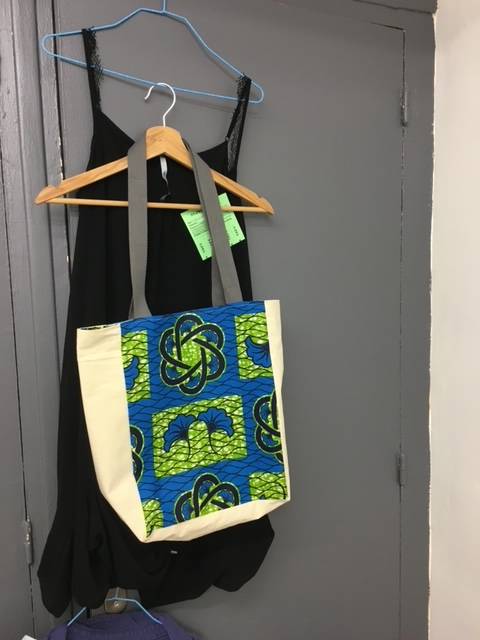 Création de sac à main en tissu wax à Gardanne