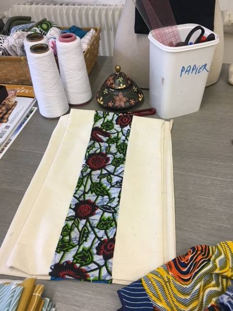 Création de sac à main en tissu wax à Gardanne